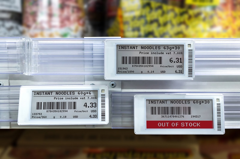 electronic shelf labels advantages